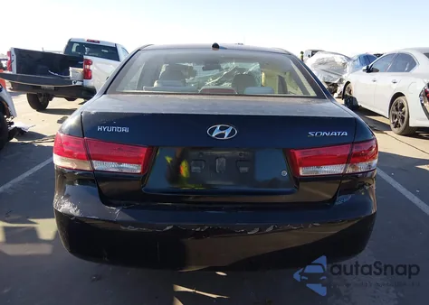 2008 Hyundai Sonata Gls z USA, uszkodzony, nr VIN 5NPET46C28H319663